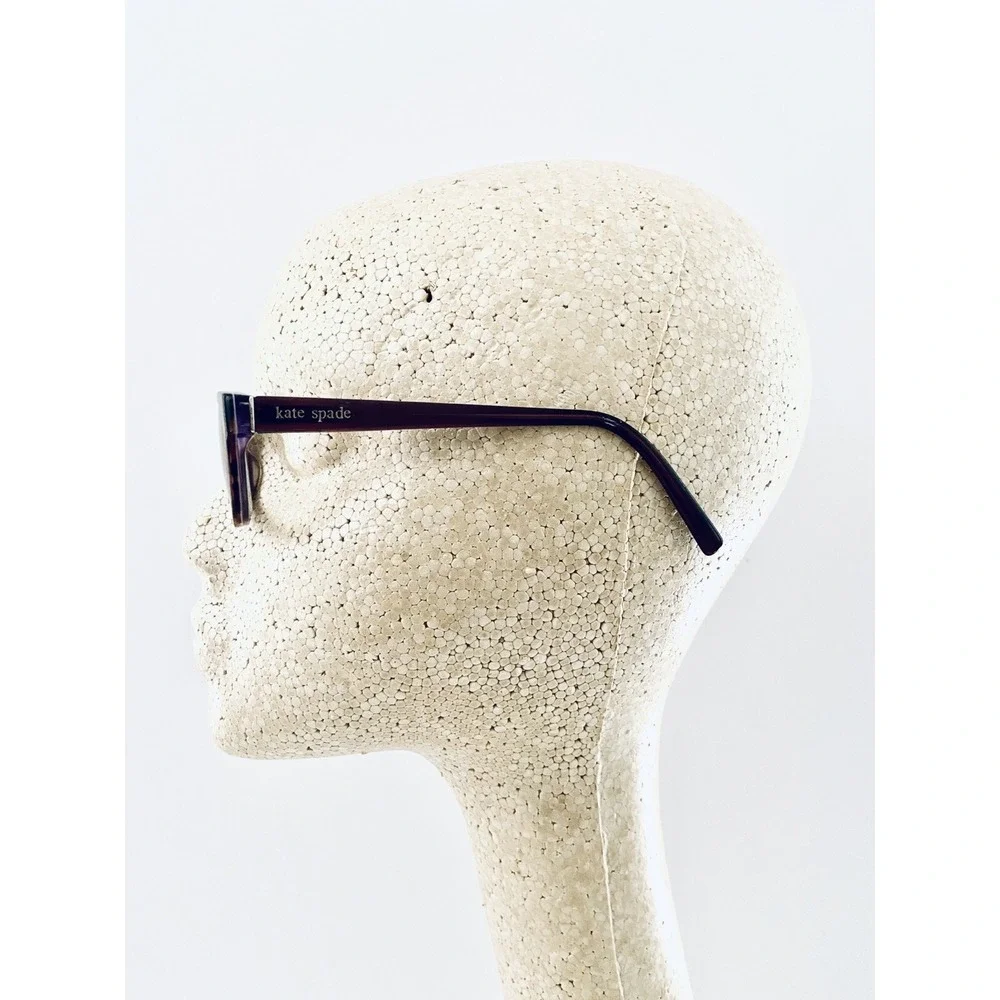 Kate Spade NY Tortoise & Purple Inside Glasses Flexible Temples